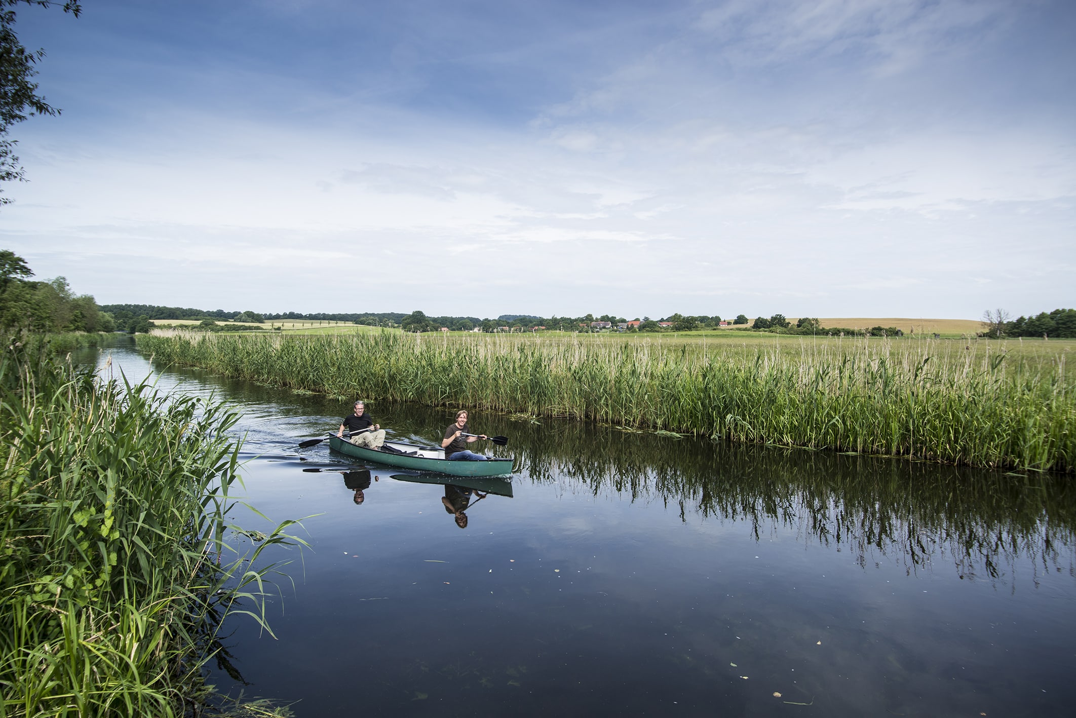 Kanu Padler Sternberger Seenland