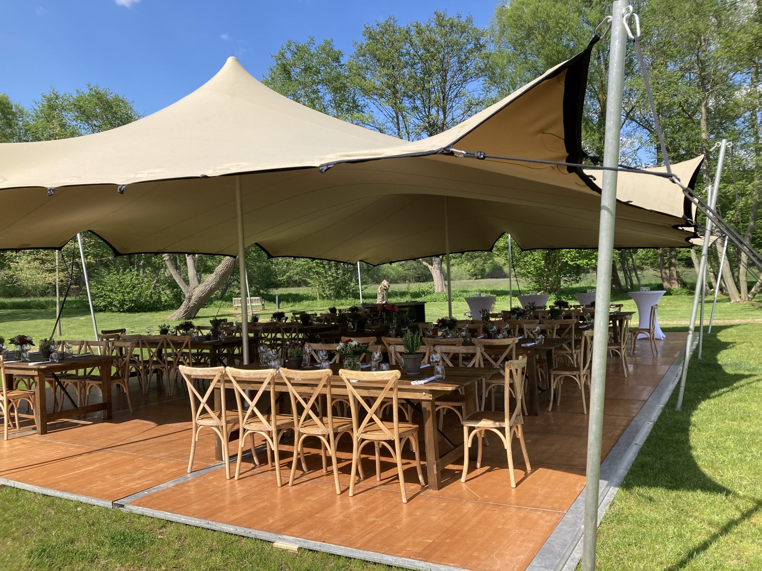 Outdoor Feier Dekoration